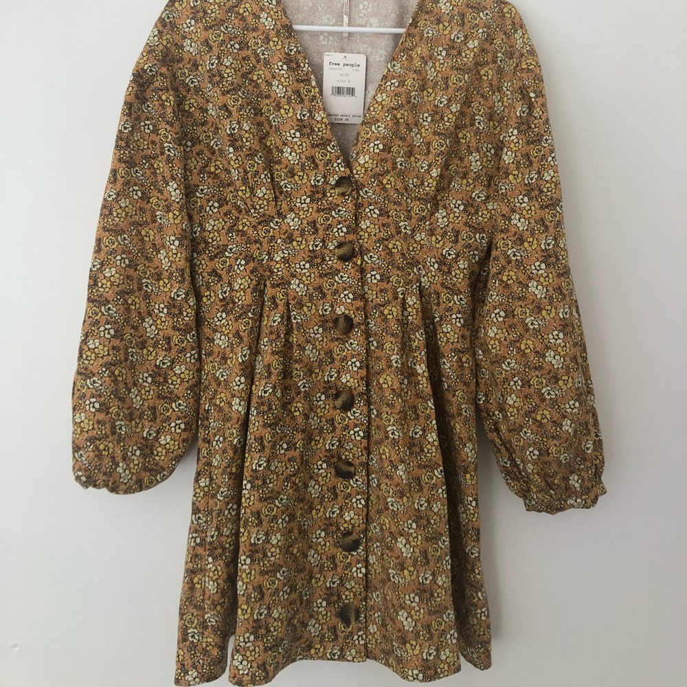 Free people portobello mini dress 🖤